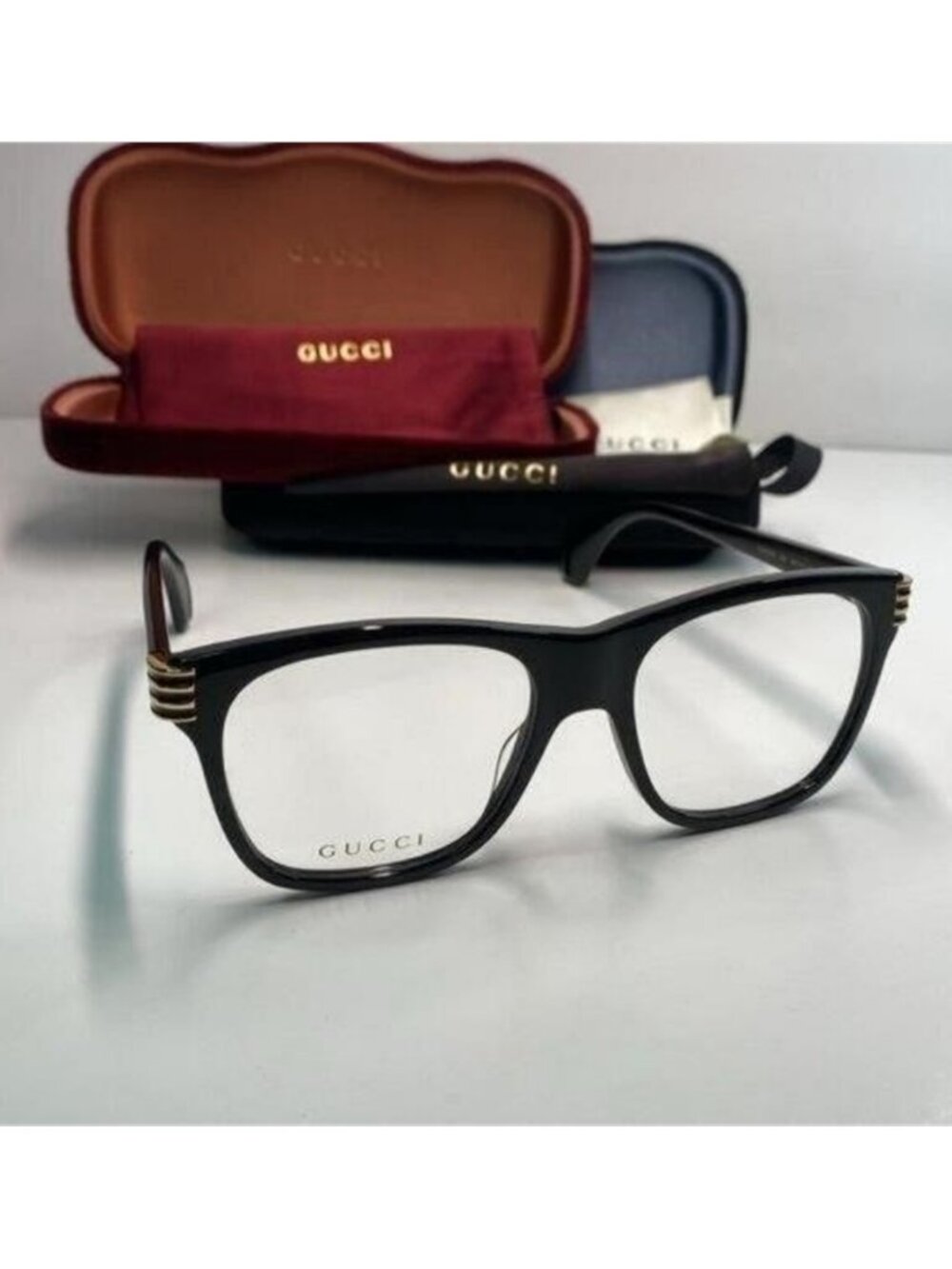 💯- Gucci Eyeglasses Web GG0526O GG/0526/O 002 Havana Optical Frame 54… , descri - Picture 5 of 11